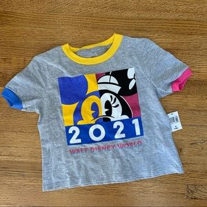 NWT minnie mouse ringer shirt disney world 2021